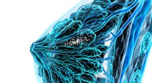 유방 촬영술상의 미세석회화 양상을 시각화한 3D 메디컬 일러스트